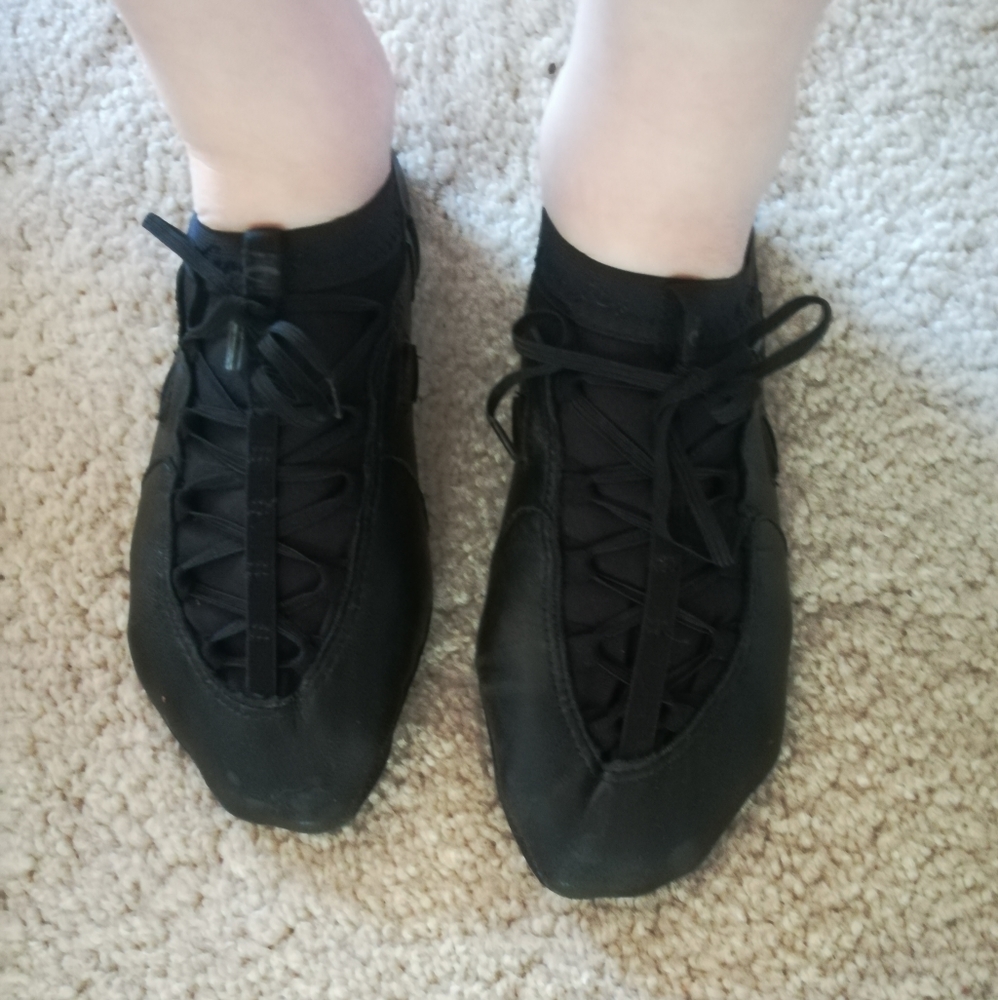 Black Jazz or Lyrical Dance Shoes